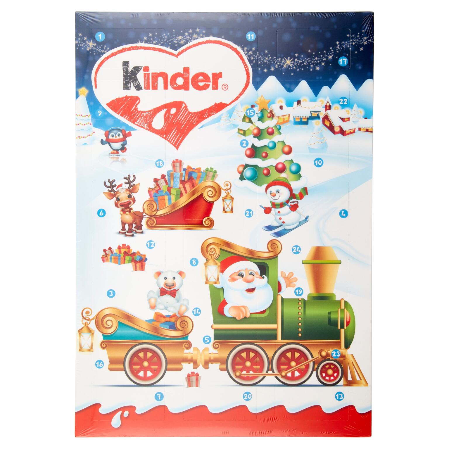 Calendario Avvento Kinder Slim 141g Ferrero