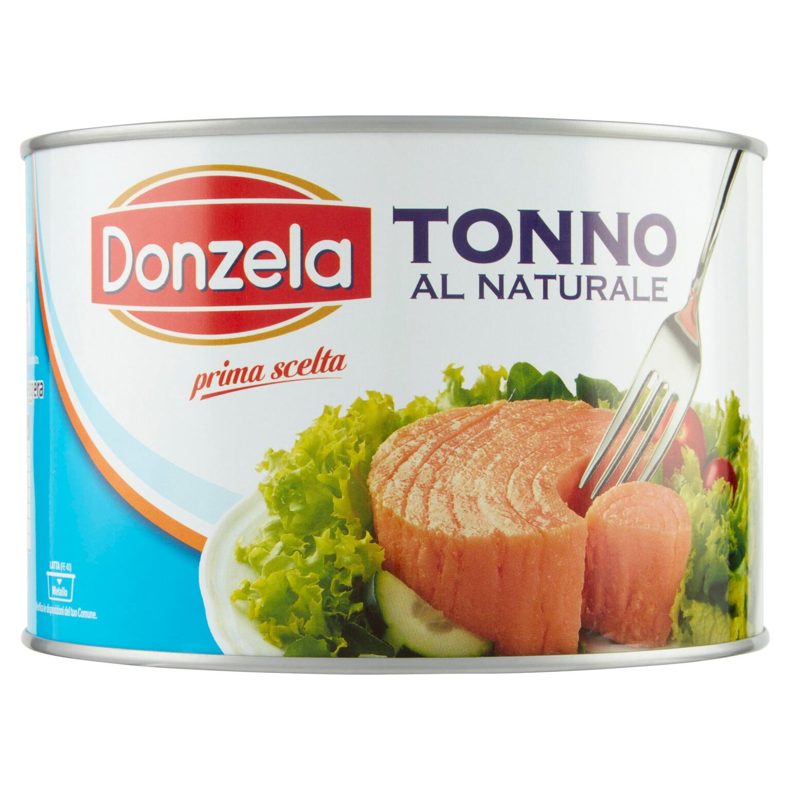 Tonno al naturale 1730g Donzela
