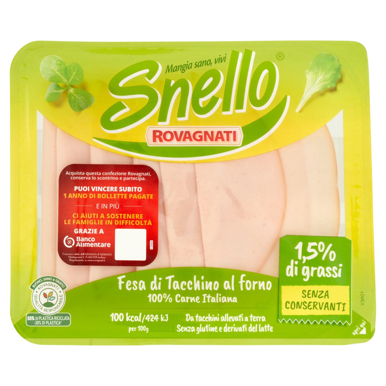 Tacchino arrosto snello 100g Rovagnati