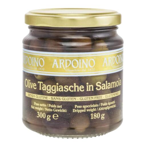 Olive taggiasche in salamoia da 190g Isnardi