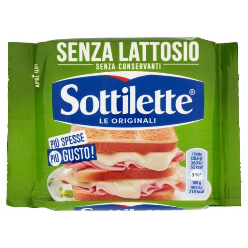 Sottilette Senza Lattosio 200g