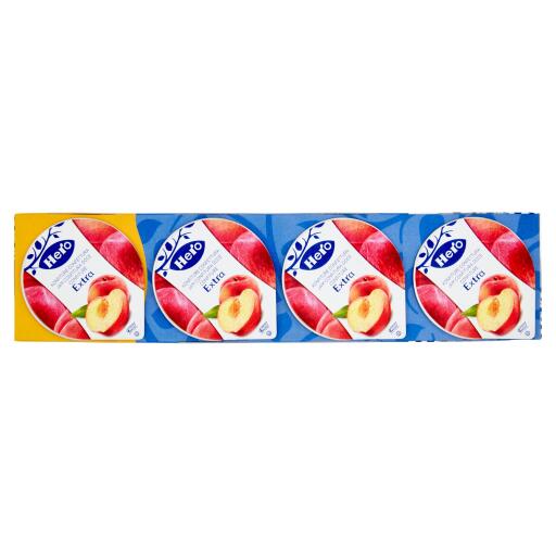 Confettura poker gusto pesca 4x25g Hero