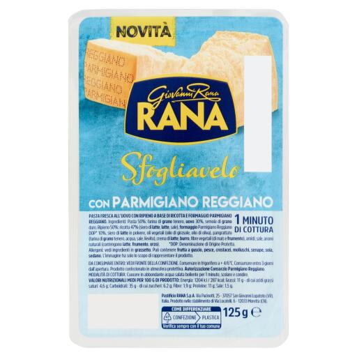Sfogliavelo con Parmigiano Reggiano 125g Rana