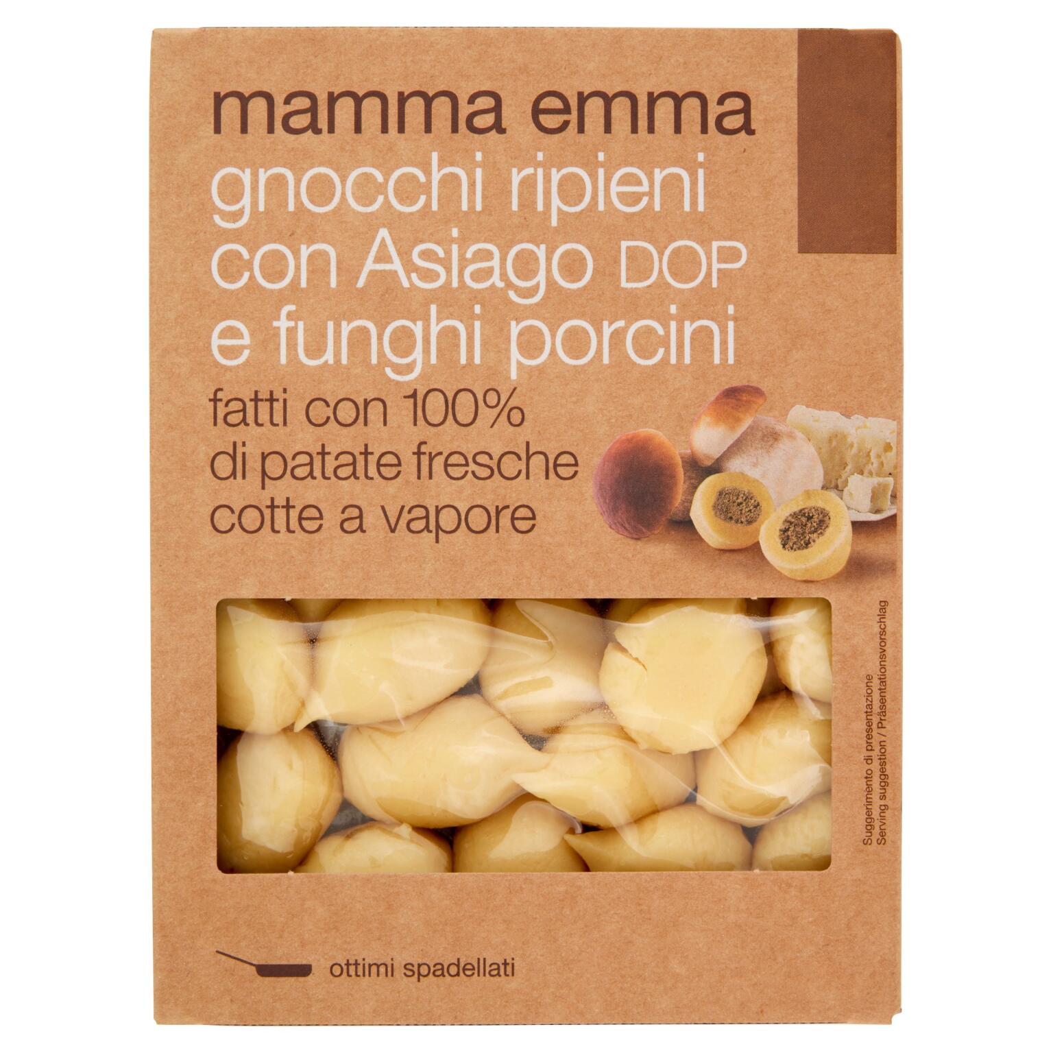 Gnocchi ripieni asiago e porcini 350g Master