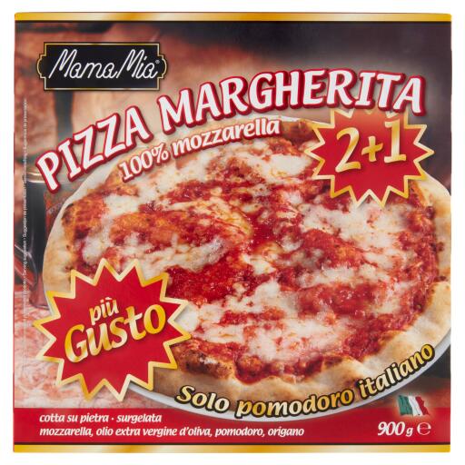 Pizza margherita 3x300g Mama Mia