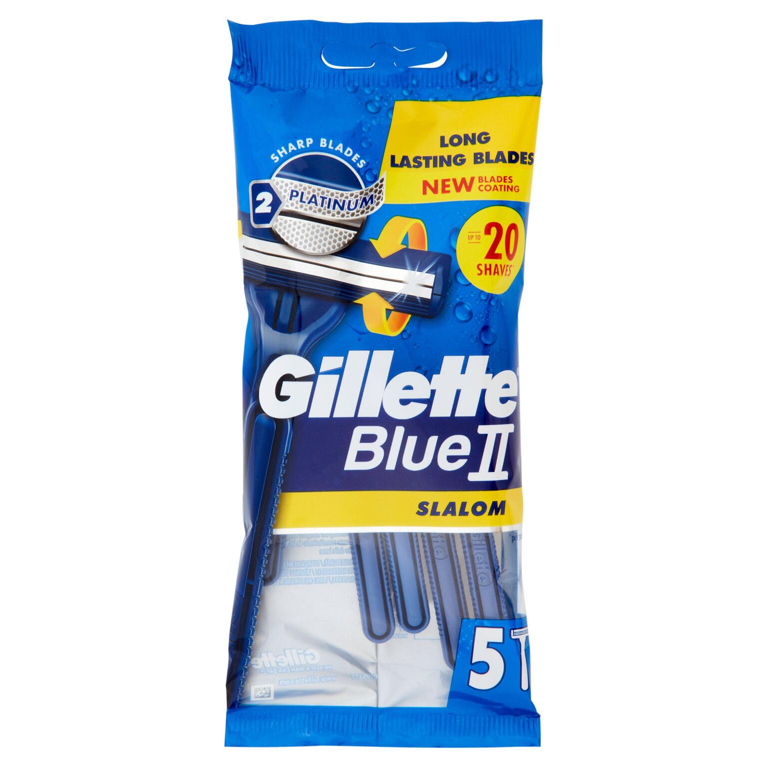 Rasoio blue II slalom 5