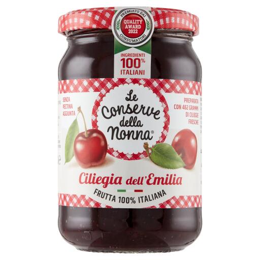 Confettura extra ciliegia dell'Emilia 330g, Le conserve della nonna