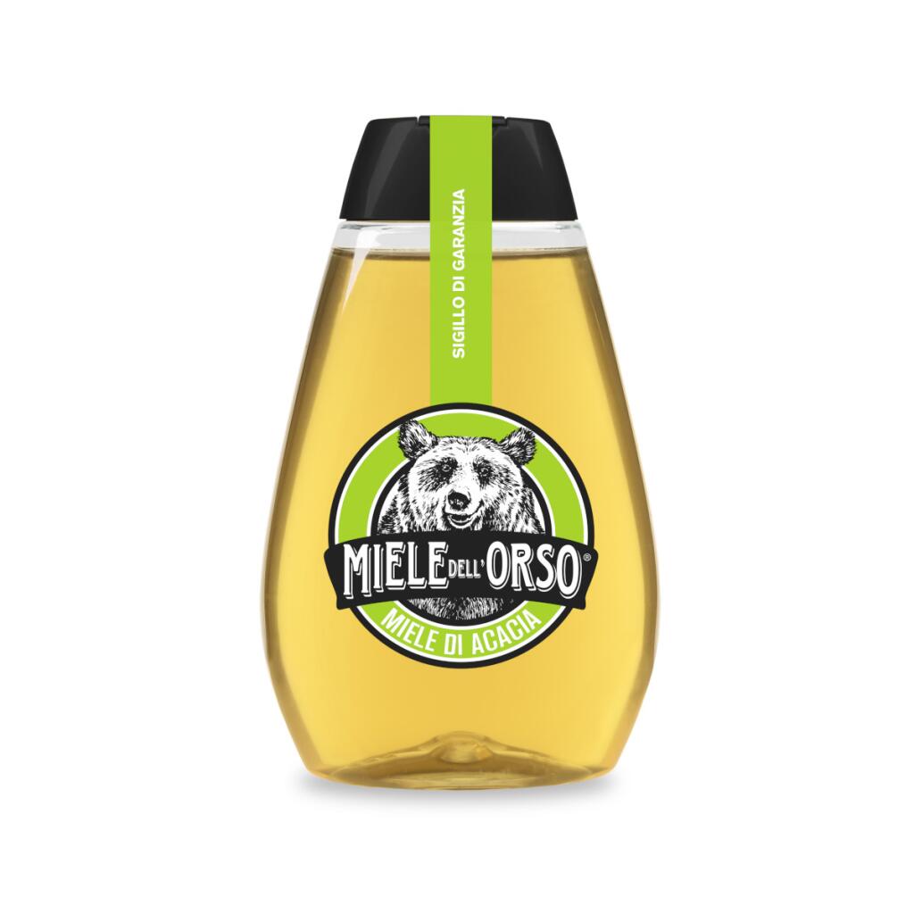 Miele di acacia Squeezer da 500g dell'Orso