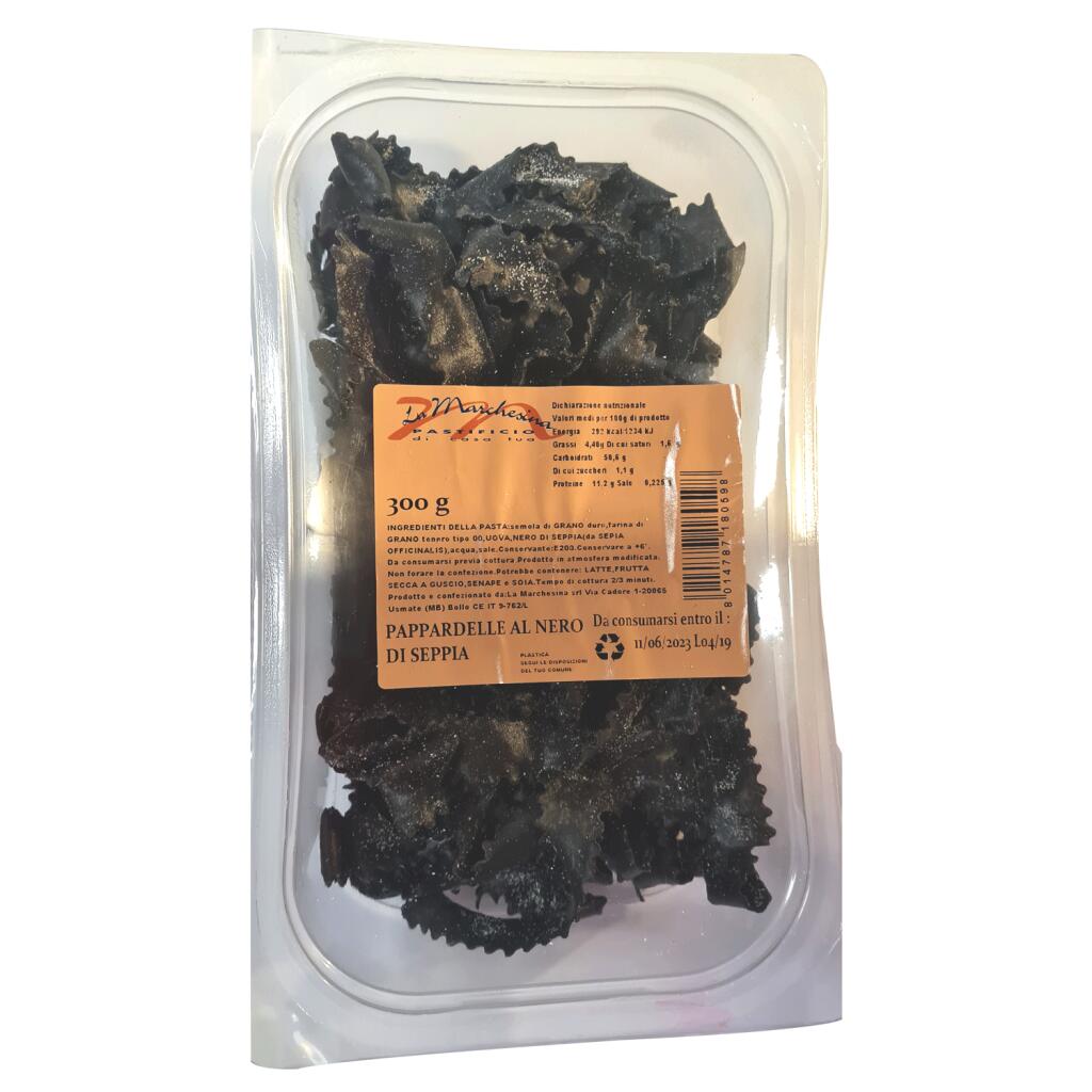Pappardelle al nero di seppia 300g "La Marchesina"