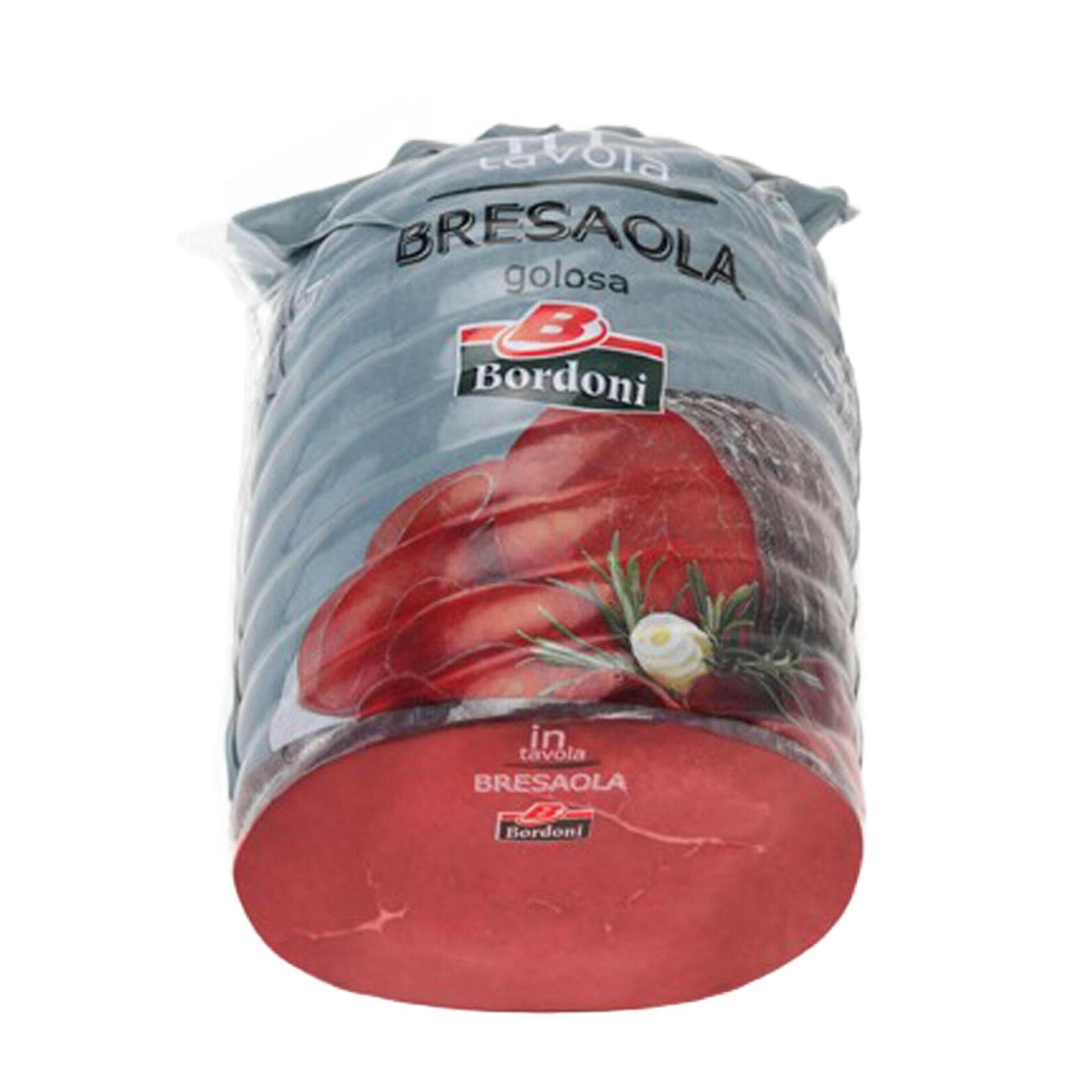 Bresaola di manzo in Tavola a metà sottovuto Bordoni