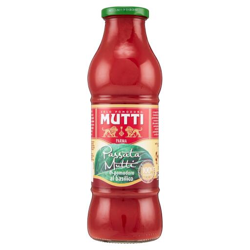 Passata di pomodoro al basilico bottiglia 700g Mutti