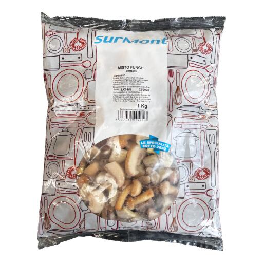 Misto funghi congelato 1 Kg Surmont
