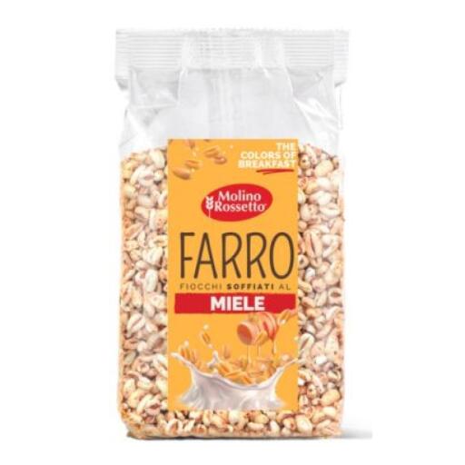 Farro Bio Soffiato integrale al miele da 150g Molino Rossetto