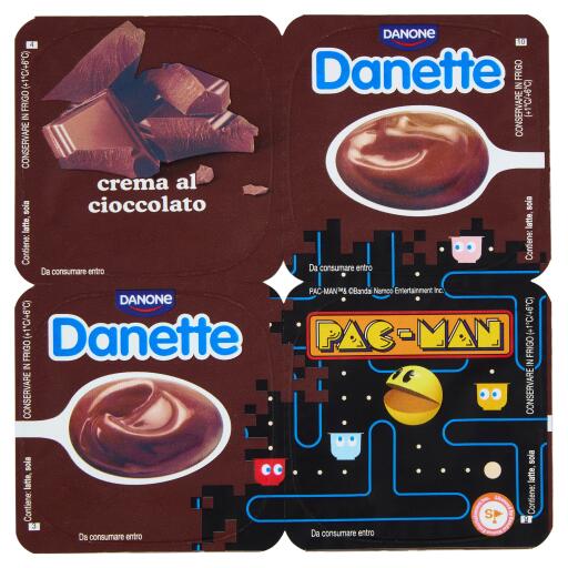 Danette crema al cioccolato 4x125g Danone