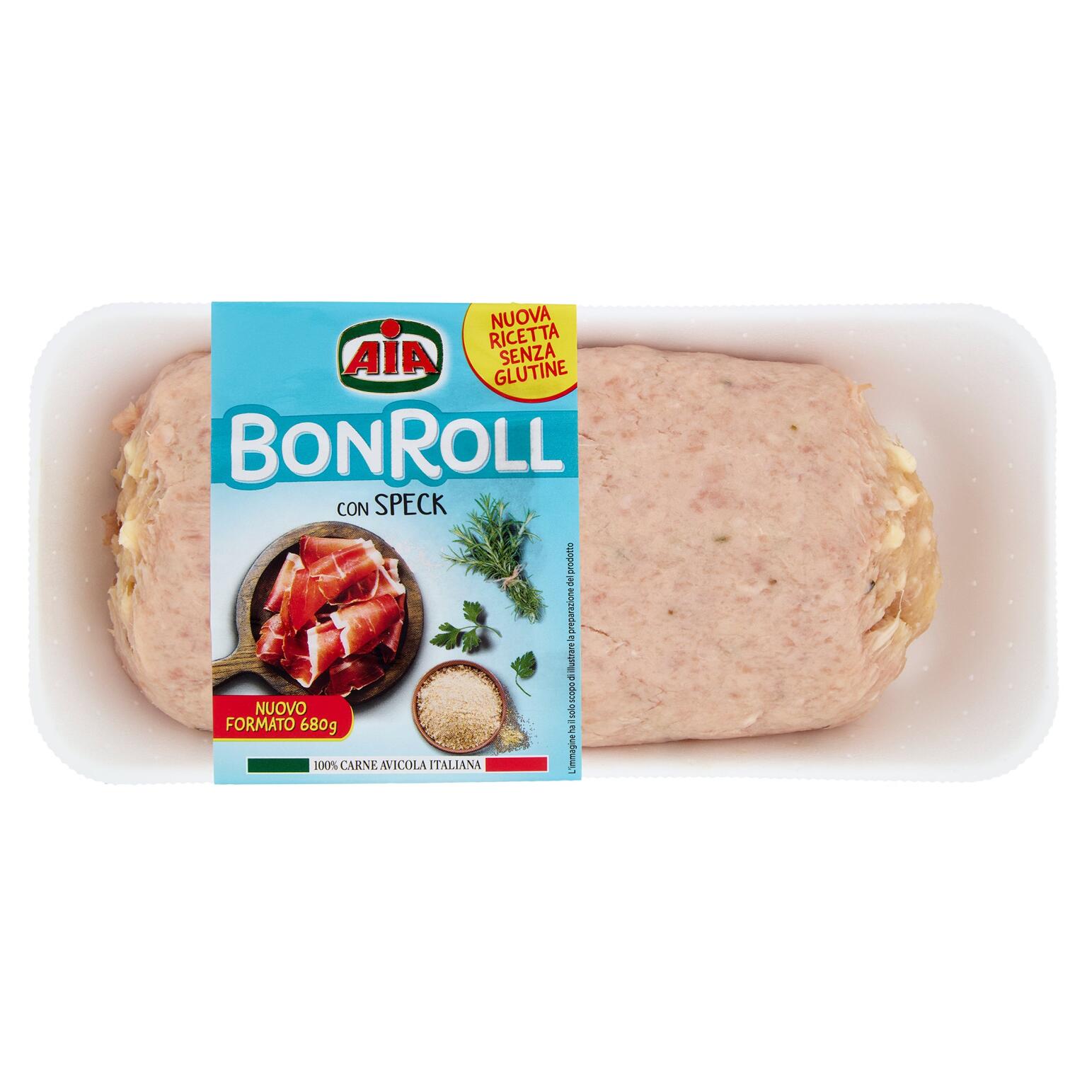 Bon Roll con speck 680g Aia