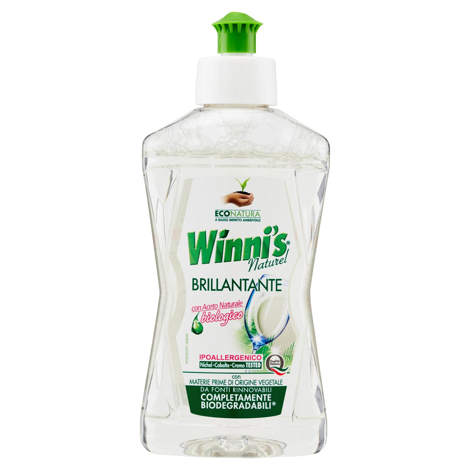 Brillantante con aceto naturale biologico 250ml Winni's