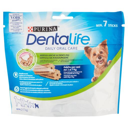Dentalife snack per l'igiene orale extrasmall 69g Purina