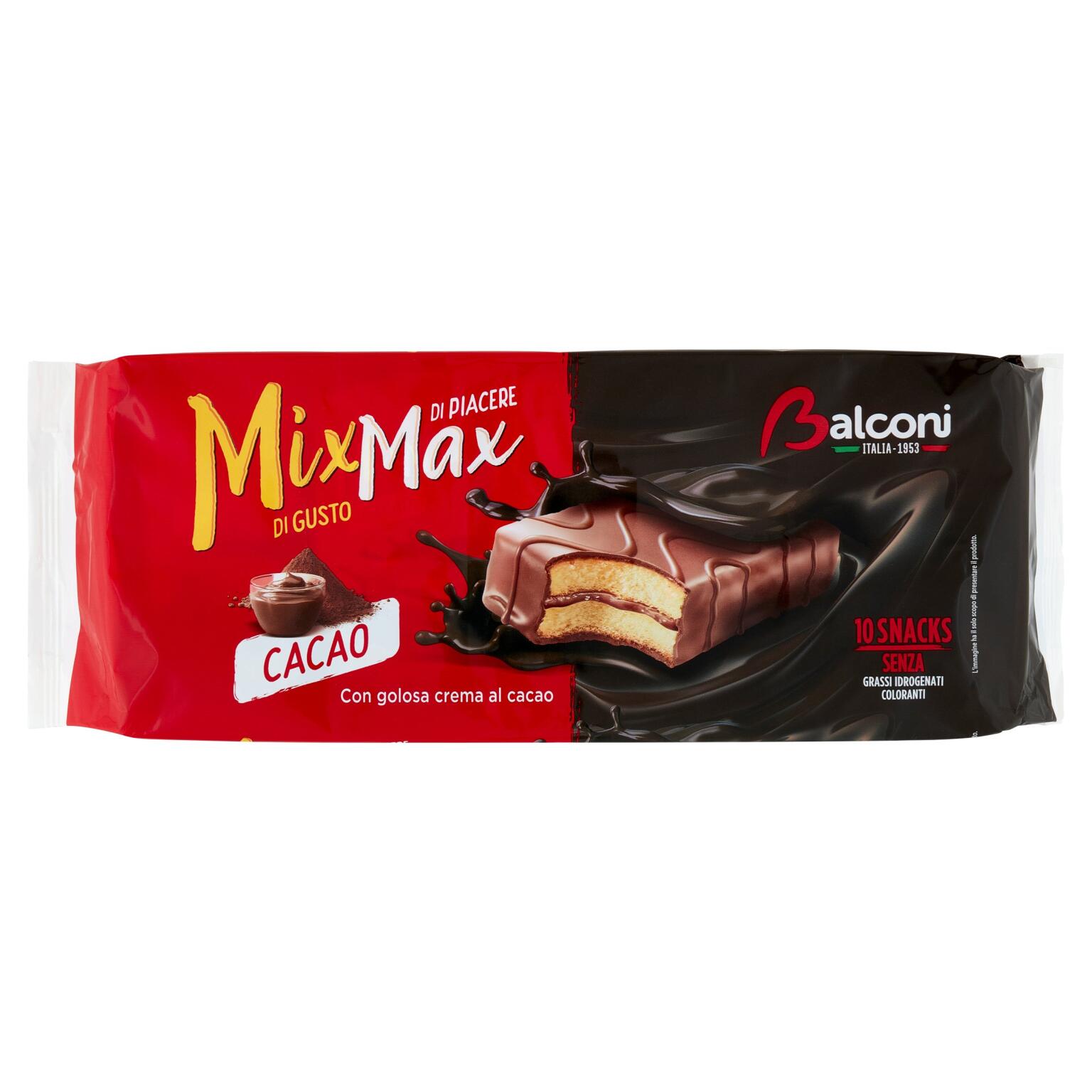 Mix Max conf. 10 pezzi 350g Balconi