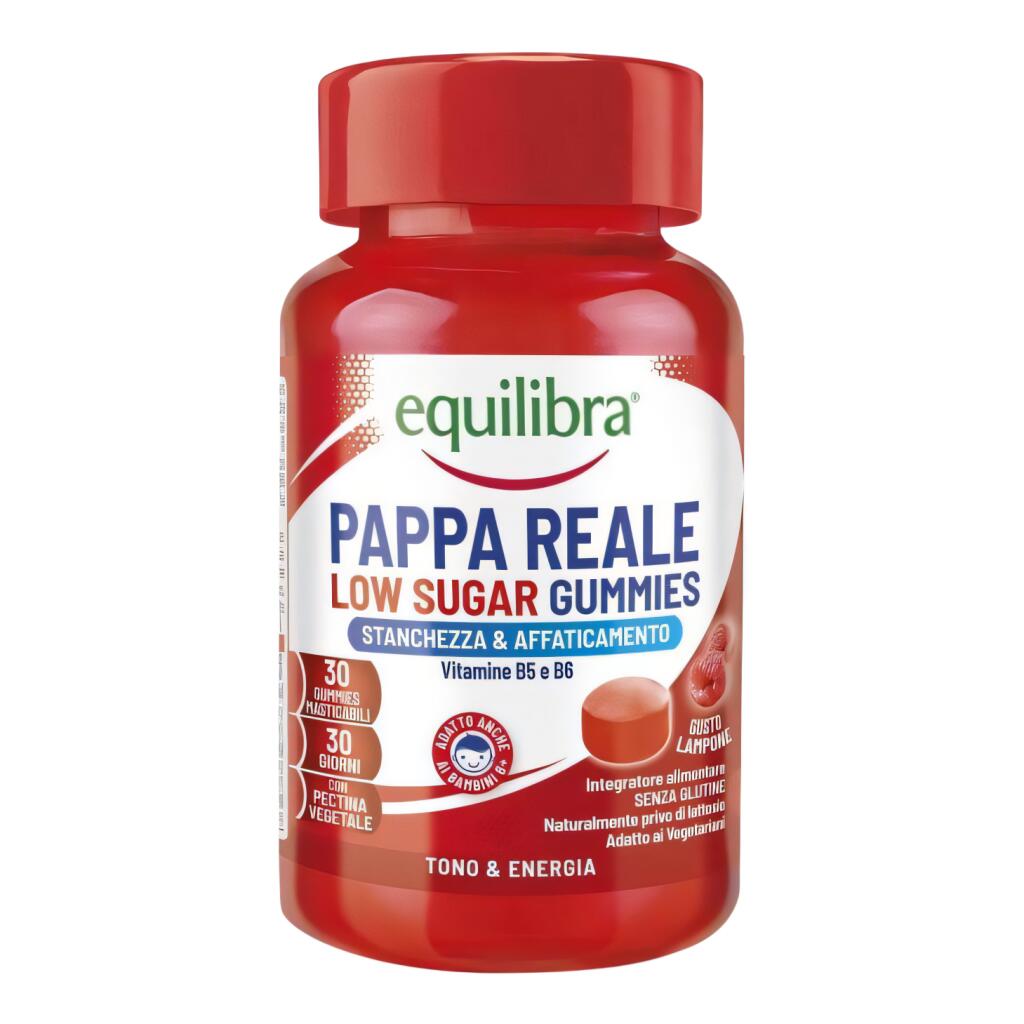 Pappa Reale Low Sugar 30 Gummies Equilibra
