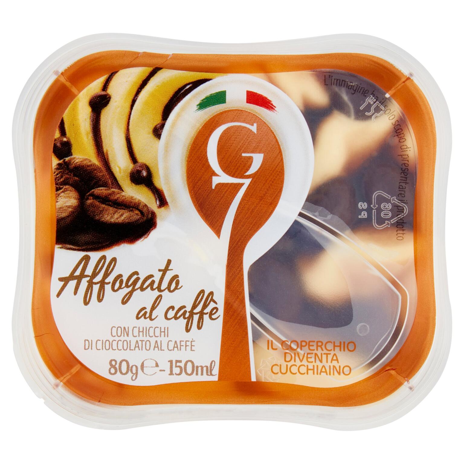 Monodose affogato al caffè 80g G7 senza glutine