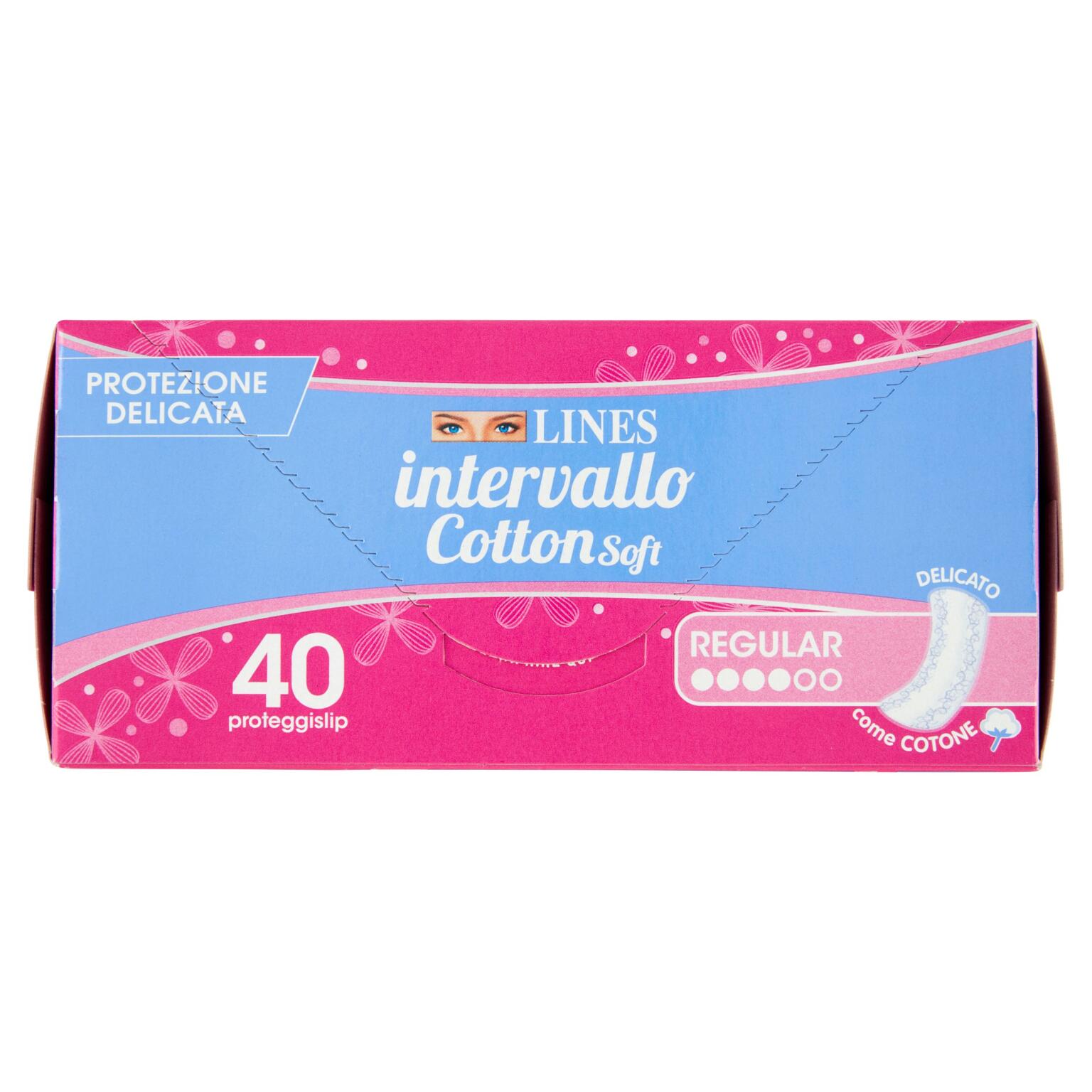 Intervallo disteso cotton soft x40 pezzi