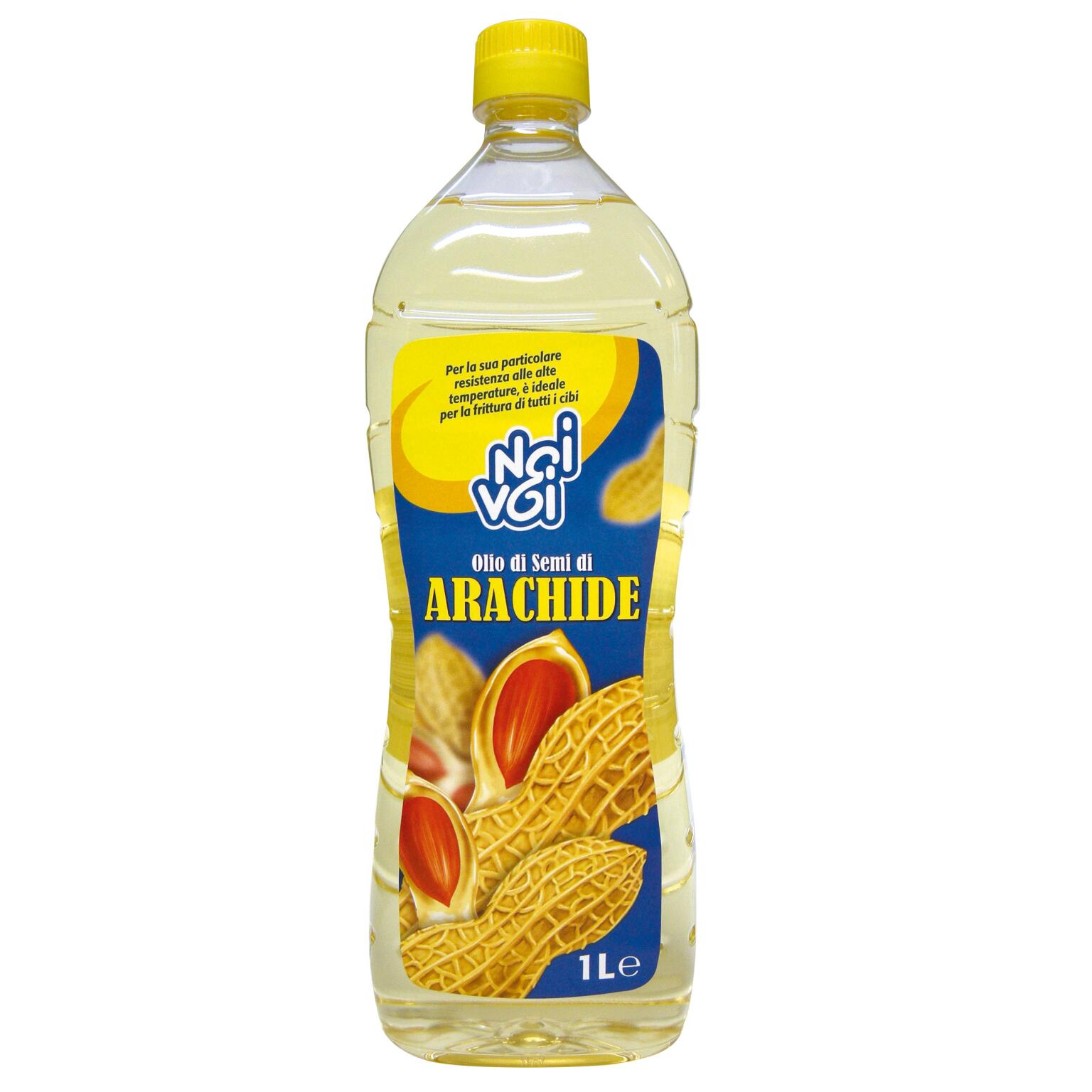 Olio di semi di arachide pet 1L Noi&Voi