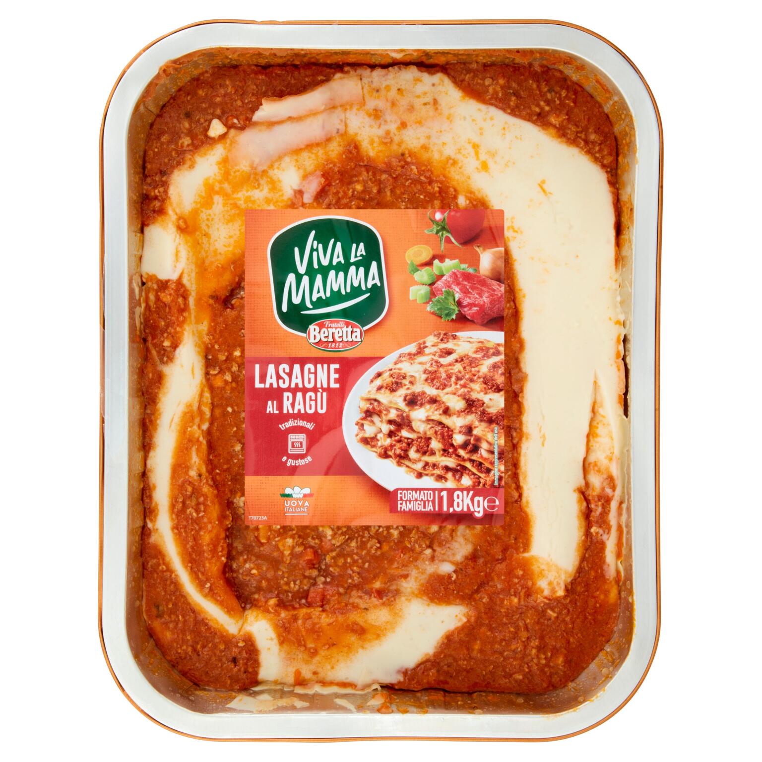 Lasagne al Ragù 1,8kg Viva la Mamma