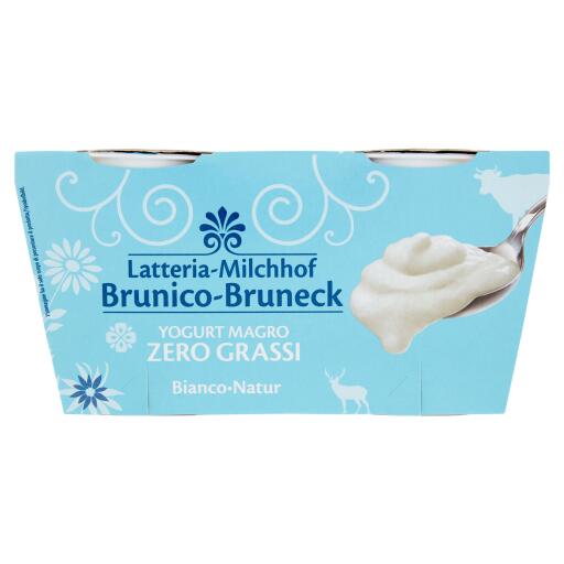 Yogurt Magro Bianco 2x125g Latteria Brunico