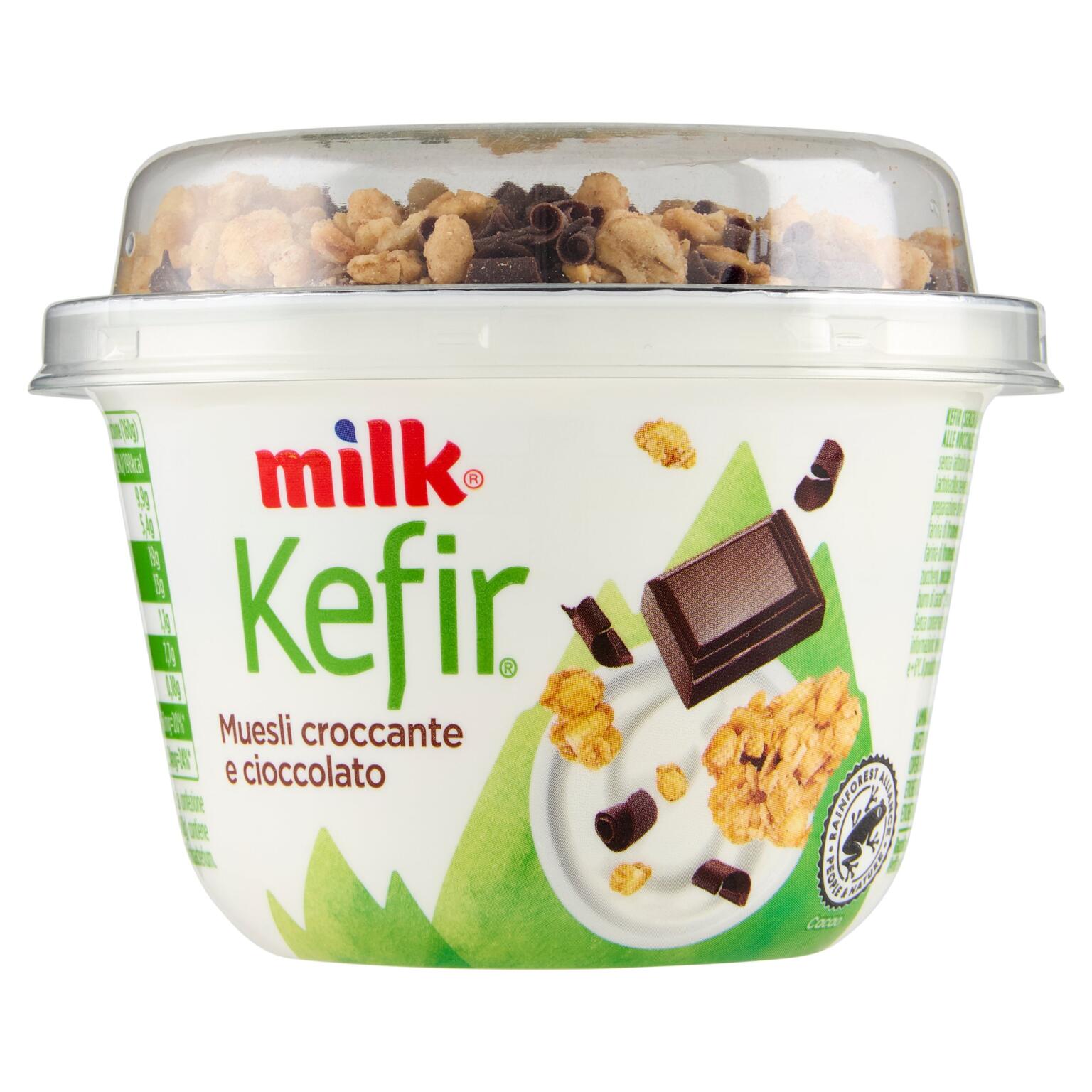 Kefir Mix 160g Muesli Croccante e Cioccolato