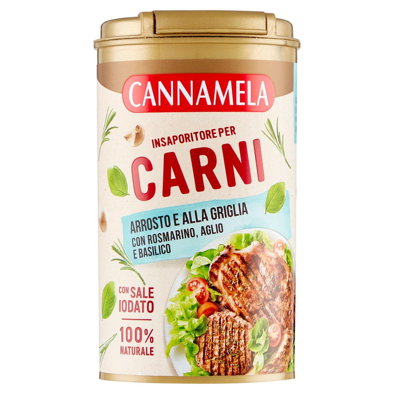 Insaporitore per carni arrosto e alla griglia 90g Cannamela