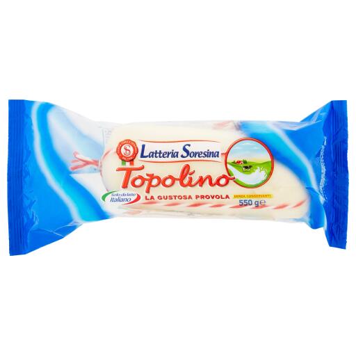 Provolone Topolino 550g confezionato atm Latteria Soresina