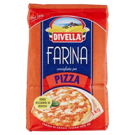 Farina tipo 00 per pizza 1kg Divella