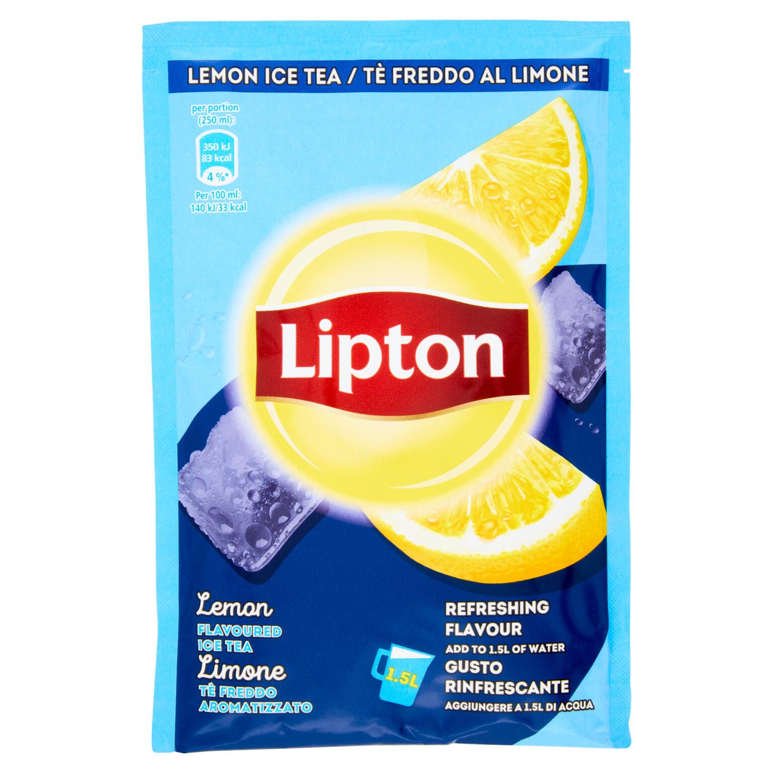 Preparato per the al limone busta 125g Lipton