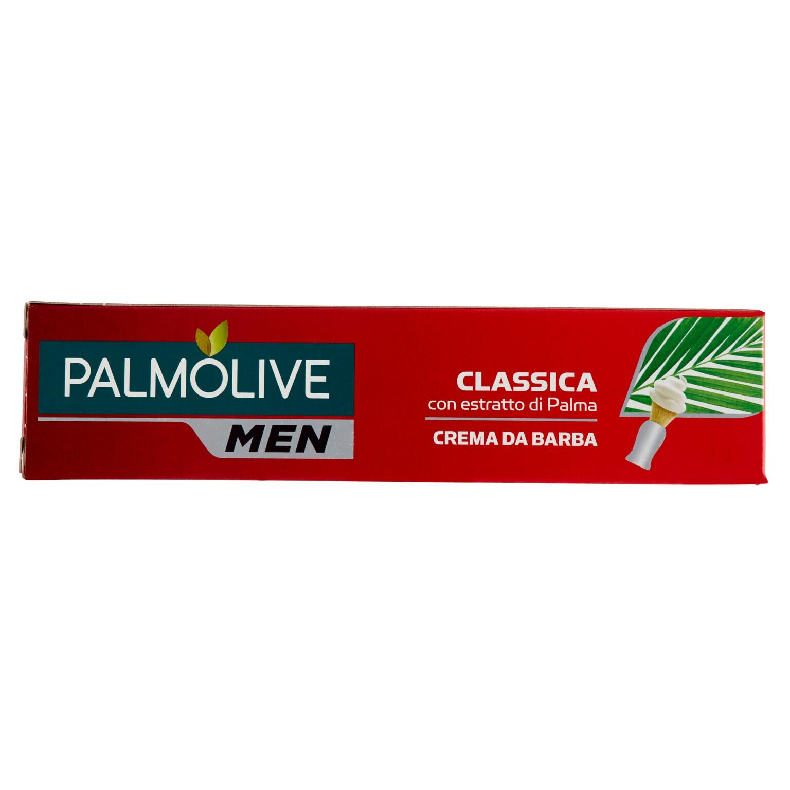 Crema da barba classica con estratto di palma 100ml Palmolive