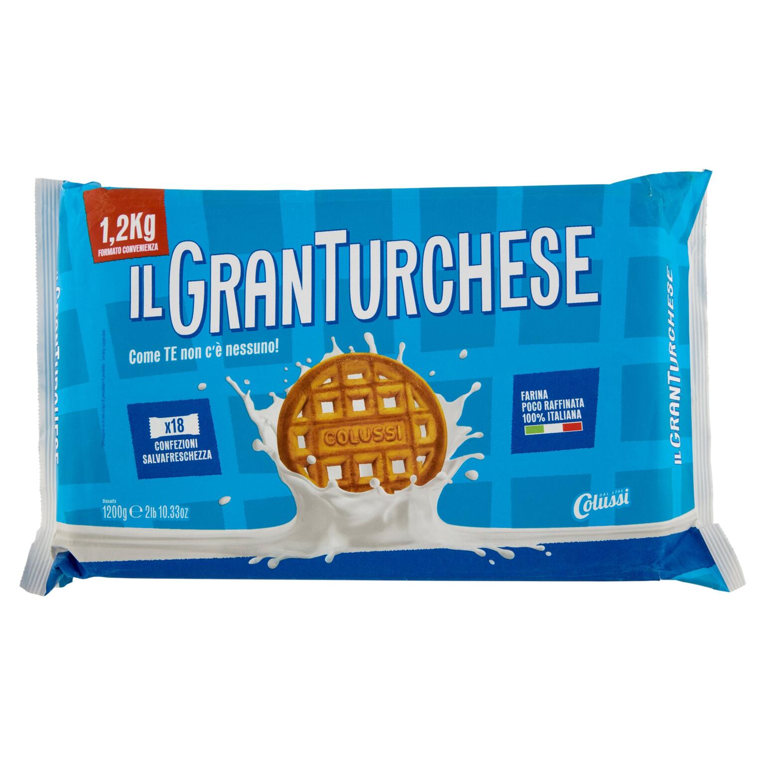 Biscotti Gran Turchese 1,2Kg Colussi
