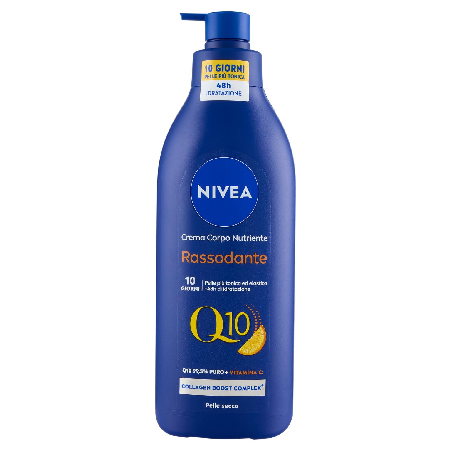 Crema Corpo Nutriente e Rassodante con vitamina C Q10 400ml Nivea
