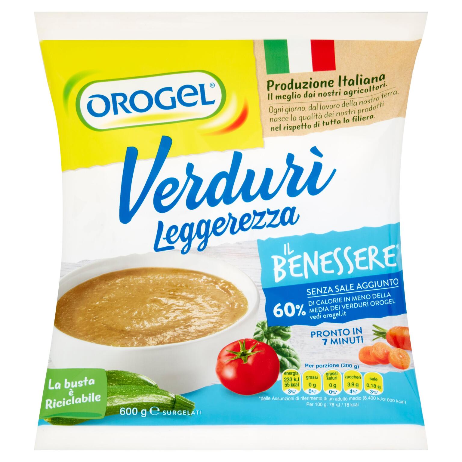 Verdurì Leggerezza 600g Orogel