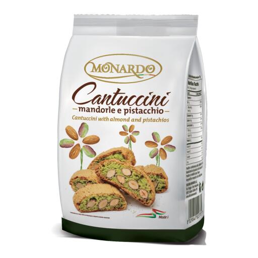 Cantuccini mandorle e pistacchio 150g