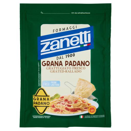 Grana Padano DOP grattugiato fresco 100g