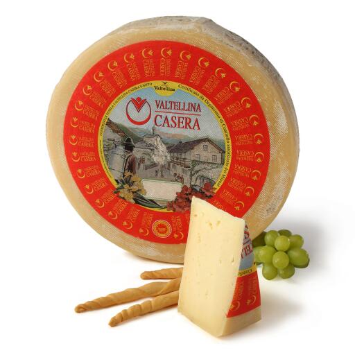 Formaggio Valtellina casera DOP a pezzi