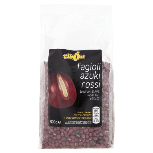 Fagioli Azuki rossi 500g Cibon