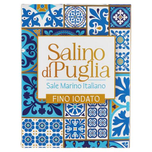Sale marino fino italiano iodato 1Kg Il Salino
