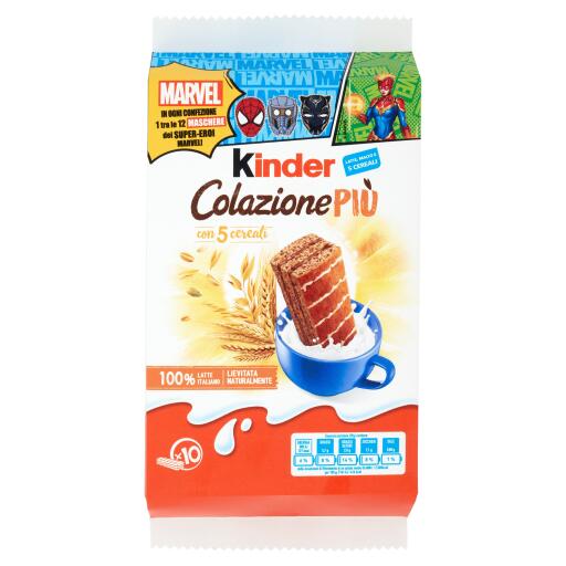 Kinder colazione più 10 pezzi 290g
