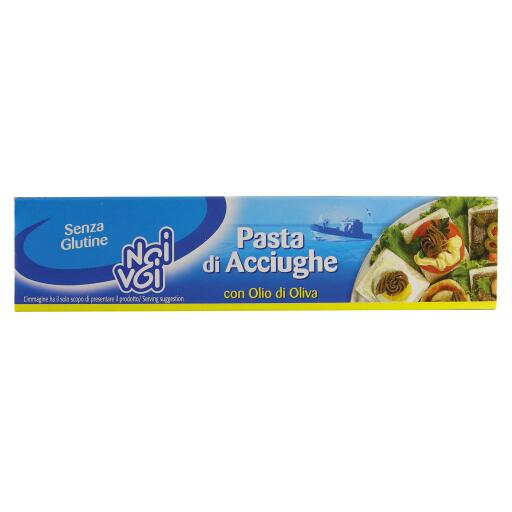 Pasta di acciughe con olio di oliva 60g Noi&Voi senza glutine