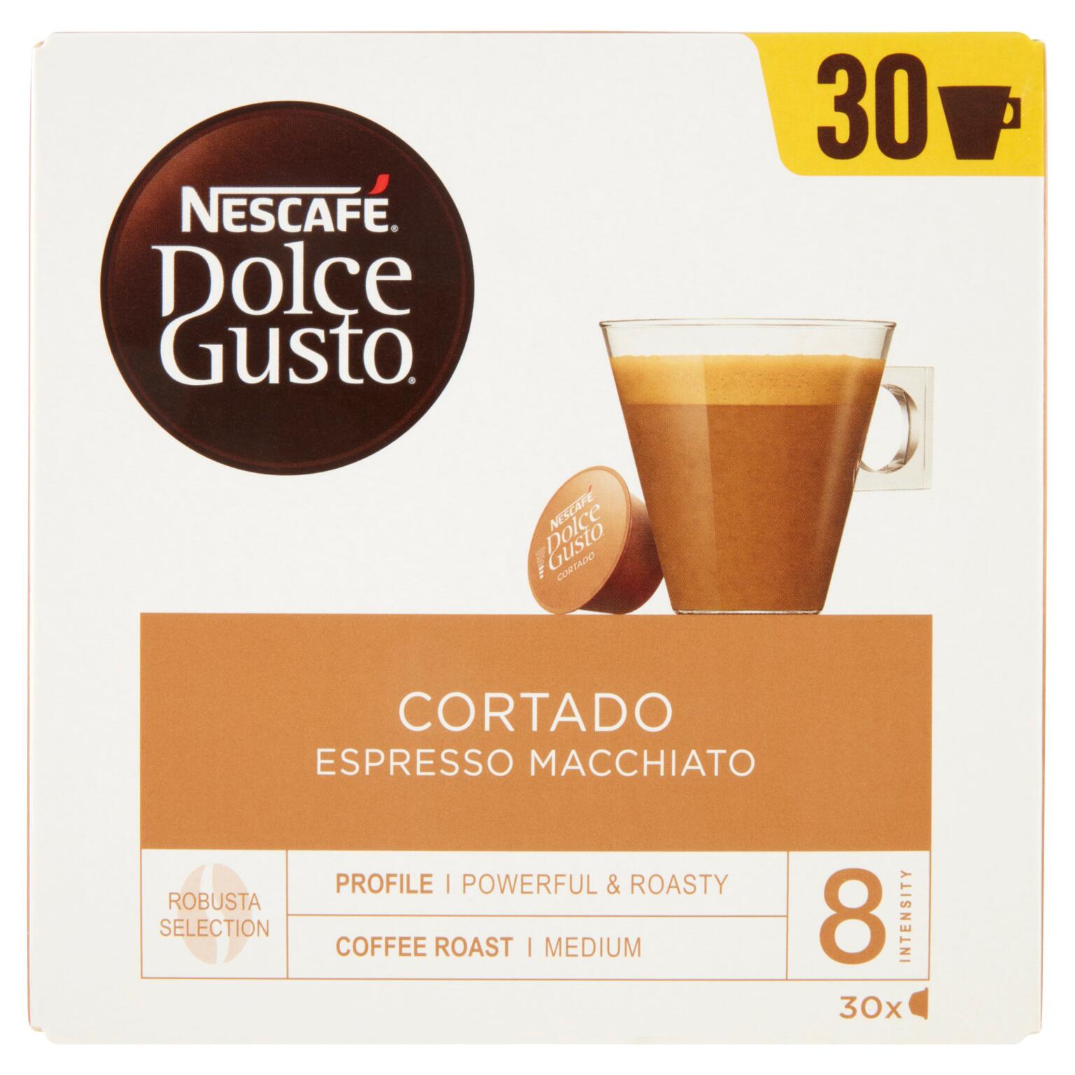 30 caps Dolce Gusto espresso macchiato 189g Nescafè