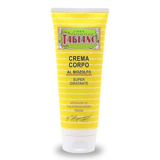 Crema corpo al biozolfo super idratante 250ml Linea Supersapone Tabiano