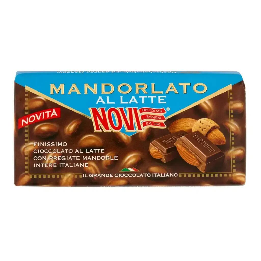 Tavoletta Mandorlato Latte 100g Novi
