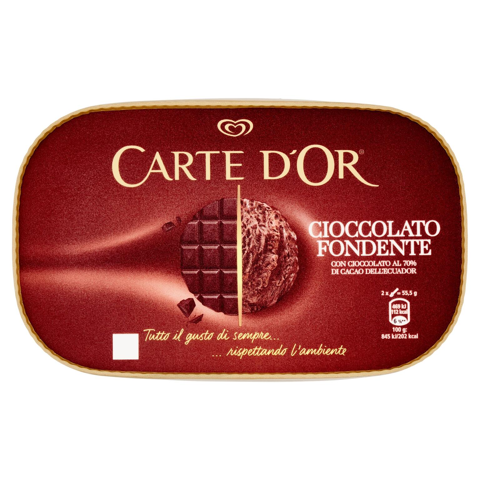 Carte d'Or classic ciocciolato fondente 500g