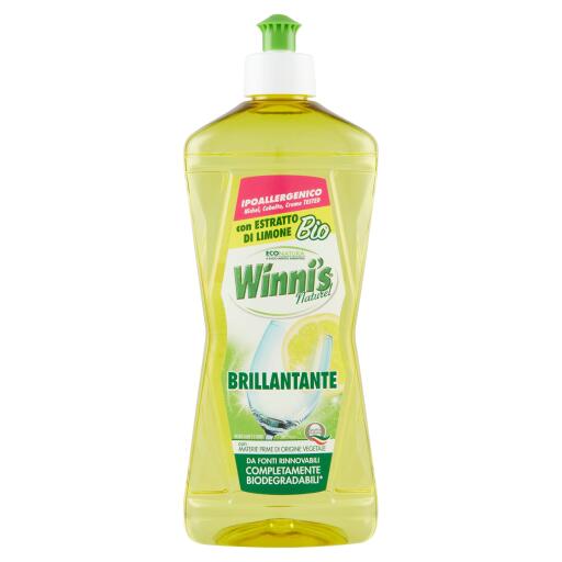 Brillantante lavastoviglie al limone 500ml Winni's