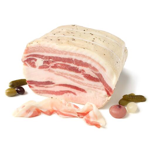 Lardo magro a metà sotto vuoto Prazzoli